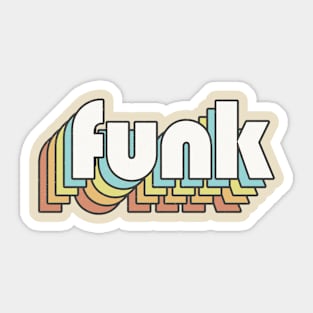 Retro Funk Sticker